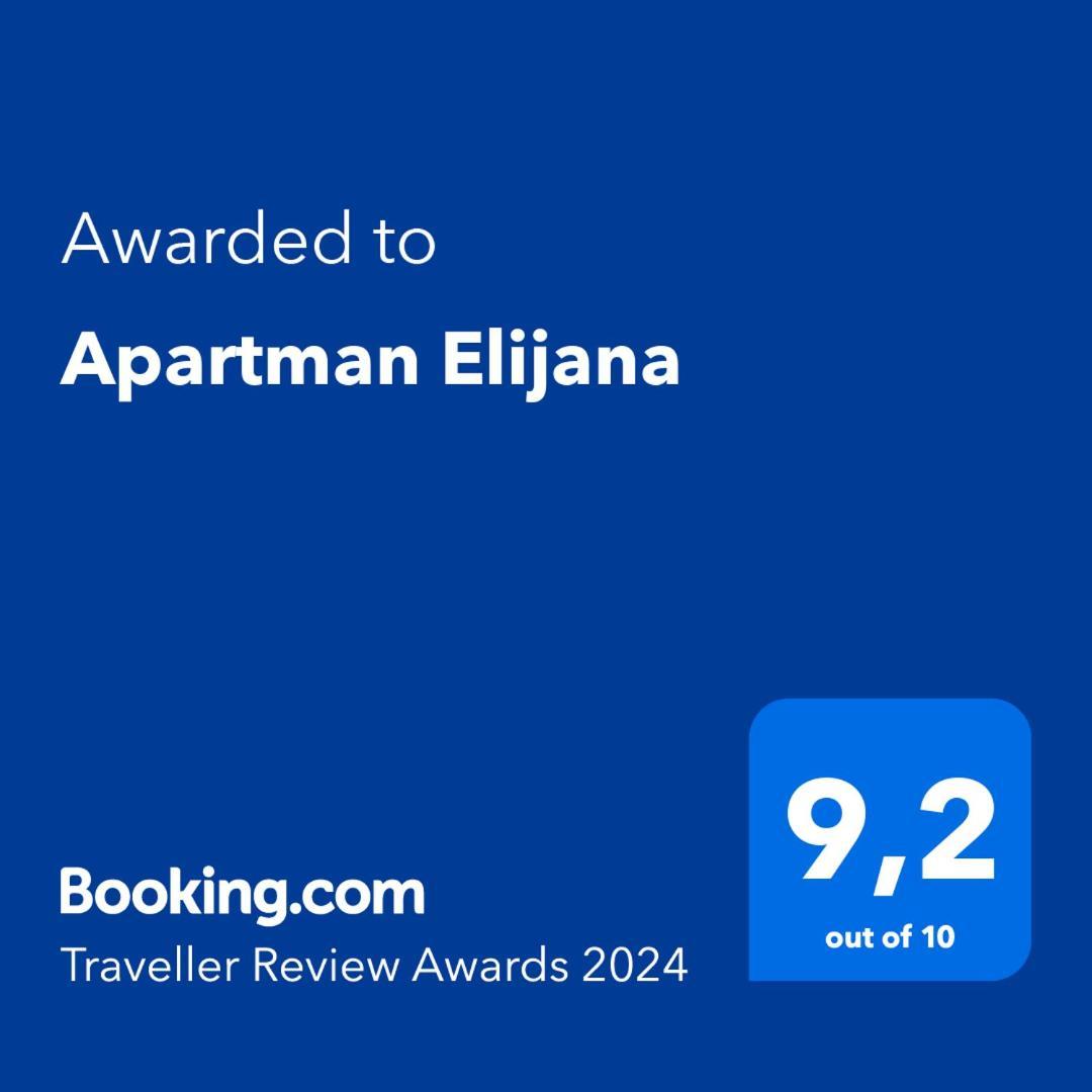 Apartman Elijana Budva Exteriér fotografie